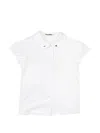 Familiar Peter Pan-collar Shirt In White