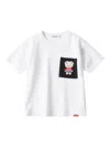 Familiar Pocket-bear Tee In White