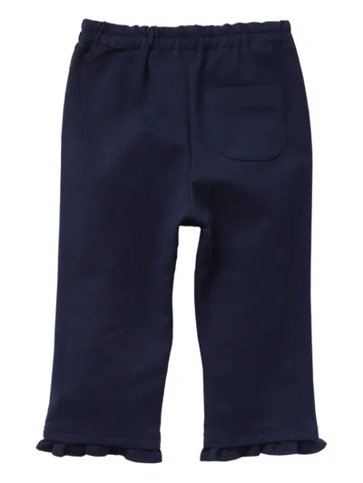 Familiar Kids' Ruffled Trousers In Black