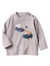 Familiar Teddy-bear T-shirt In Gray