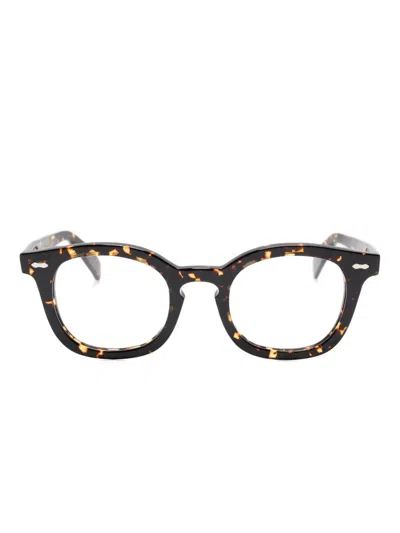 Family Affair Depp Tortoiseshell Round-frame Glasses In Blue
