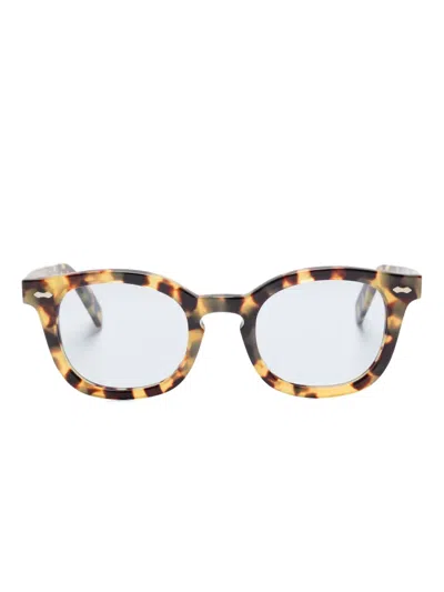 Family Affair Depp Tortoiseshell Sunglasses In Brown