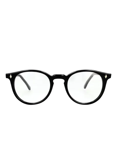 Family Affair Round-frame Glasses In Black