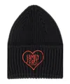 Family First Beanie In Black