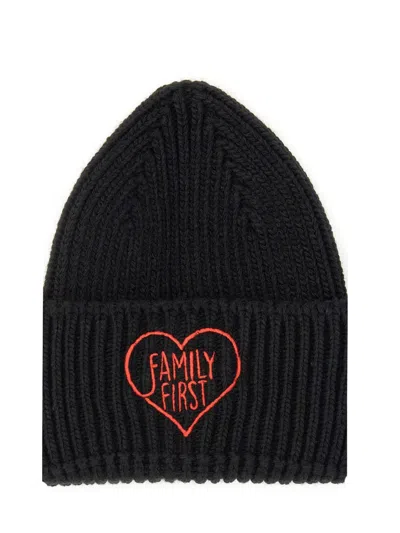 Family First Beanie Hat Heart