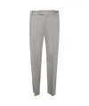 Family First Belt-loop Casual Pants In Gray
