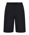 Family First Belt Loop Shorts In Black
