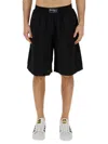 Family First Appliqué-logo Shorts