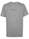 Family First T-shirt Box Logo In Grey