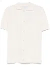 Family First Braided Shirt In Neutrals
