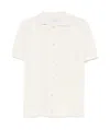 Family First Braided Shirt In White