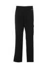 Family First Cargo-pocket Trousers In Black