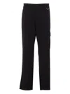 Family First Cargo-pocket Trousers In Black
