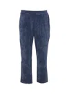 Family First Elastic-waist Corduroy Trousers In Brown