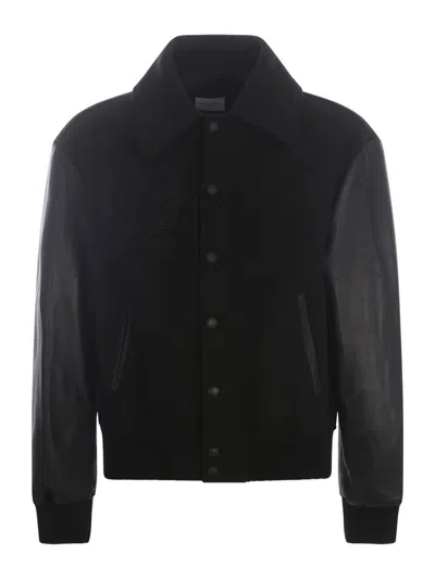 Family First Casual Jacket In Black