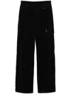 Family First Corduroy Cargo Pants In Black