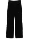 Family First Corduroy Cargo Pants In Black