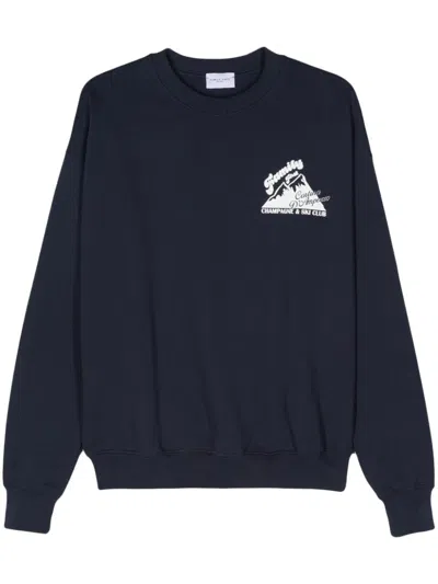 Family First Cortina Sweatshirt In Blue