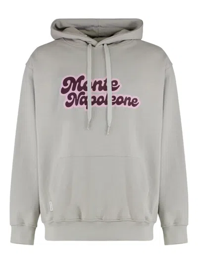 Family First Grey Graphic Hood Sweatshirts In Gray