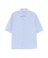 Family First Cupro Shirt In Blue