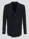 Family First Double-breasted Jacket In No-color