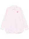 Family First Long-sleeved Shirt In Pink