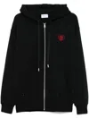Family First Zip Sweatshirt. In Black