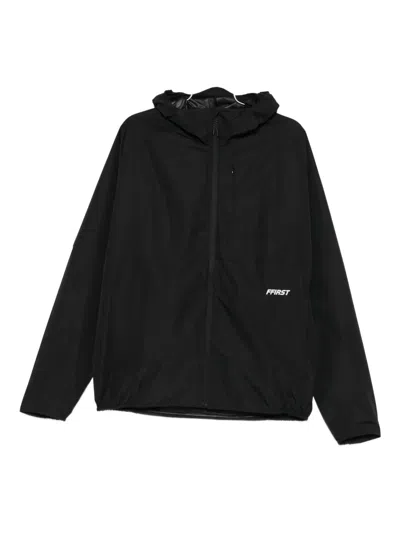 Family First Hooded Zip Performance Jacket In Black