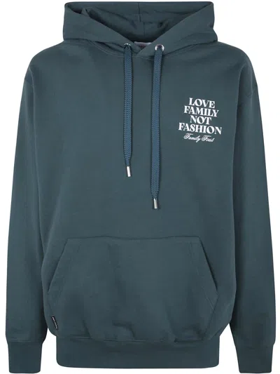 Family First Hoodie Lfnf In Green