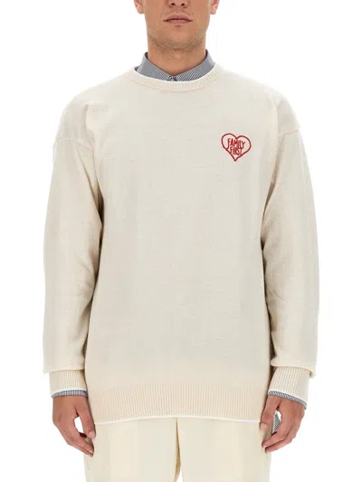 Family First Jersey With Logo In Neutral