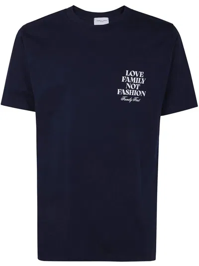 Family First T-shirt Lfnf In Blue
