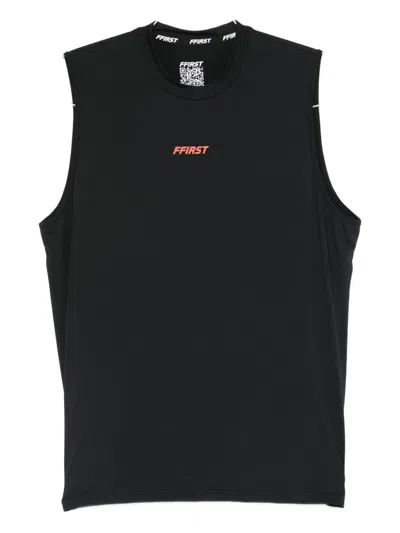 Family First Logo Performance Top In Black