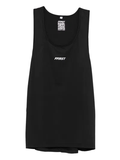 Family First Logo Performance Top In Black