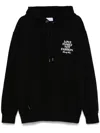 Family First Hoodie Mit Logo-print In Schwarz