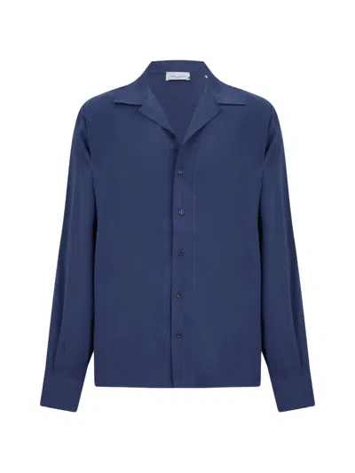 Family First Long-sleeves Shirt In Blue