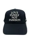 Family First Cotton Cap In Black