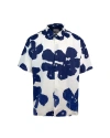 FAMILY FIRST MILANO BLUE FLORAL SHIRT