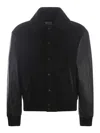 Family First Casual Jacket In Black