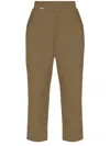 Family First Elastic Waist Pants In Brown