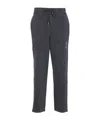 Family First Elastic Drawstring Sweatpants In Gray