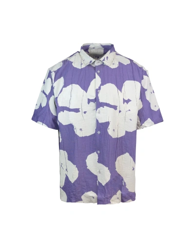 Family First Milano Lilac Floral Shirt In Vl