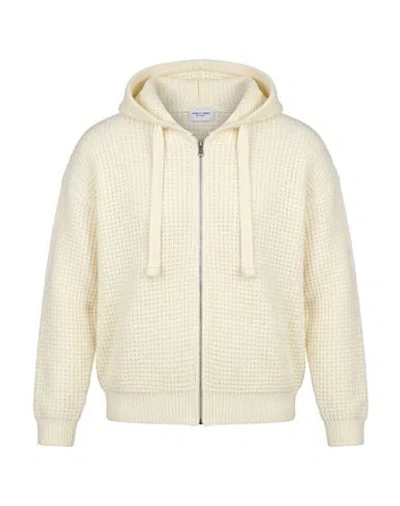 Family First Milano Man Cardigan Ivory Size Xl Wool, Polyamide, Acrylic In White