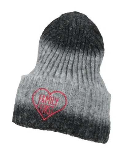 Family First Milano Man Hat Grey Size Onesize Polyacrylic, Wool, Polyamide