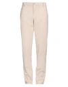 Family First Milano Man Pants Beige Size 36 Polyester, Viscose, Wool, Elastane