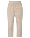 Family First Milano Man Pants Beige Size Xs Cotton, Elastane In Beige