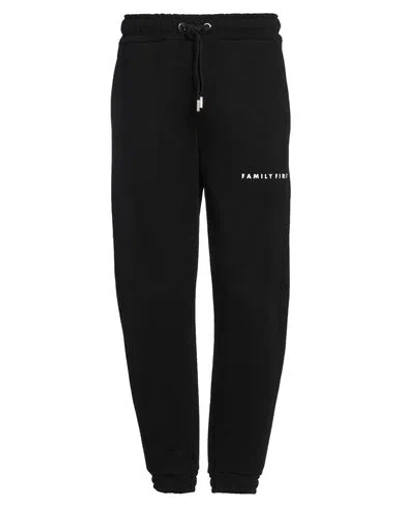 Family First Milano Man Pants Black Size Xl Cotton