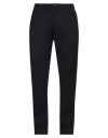 Family First Milano Man Pants Midnight Blue Size 32 Polyester, Viscose, Wool, Elastane In Blue