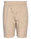 Family First Milano Man Shorts & Bermuda Shorts Beige Size Xs Cotton, Elastane In Beige