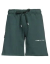 Family First Milano Man Shorts & Bermuda Shorts Green Size S Cotton