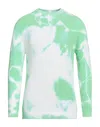 Family First Sweaters In Green